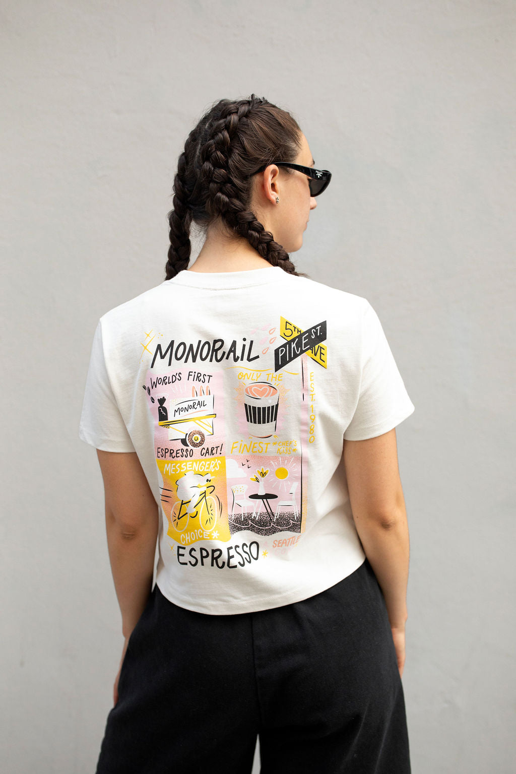 Monorail Espresso X Jordan Kay Crop Tee